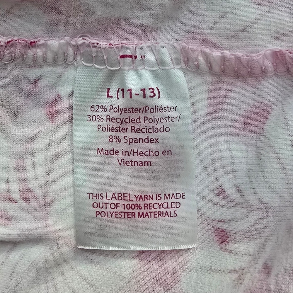 NOBO No Boundaries Pink Floral Tiered Mini Dress L (11-13) V-Neck Casual - Picture 14 of 15